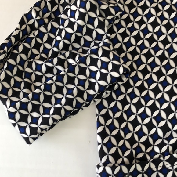 Robert Louis 2 piece Twin set Black Blue PM Petite Medium MP - Picture 14 of 16